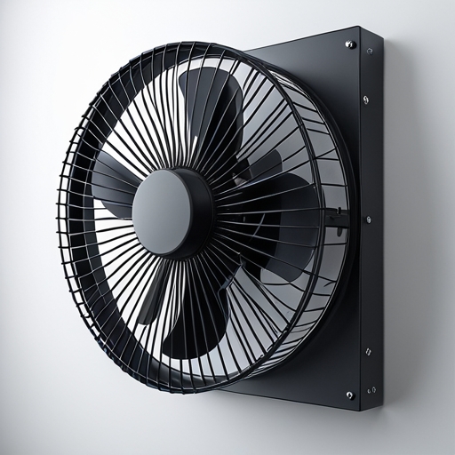 Wall Mounted Fans - industrial fabrication and engineering component