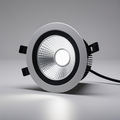 LED Downlights - industrial fabrication and engineering component