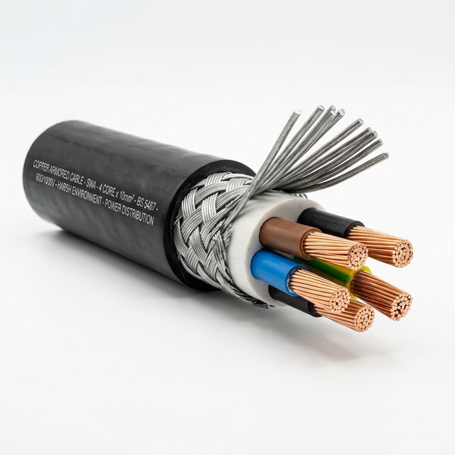 Copper Armoured Cable - industrial fabrication and engineering component