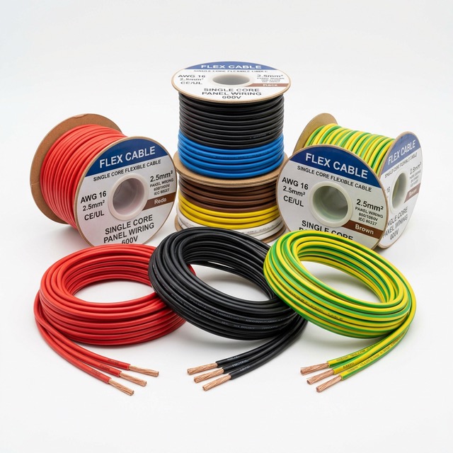 Single Core Flexible Cables - industrial fabrication and engineering component