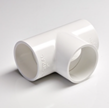 PVC Tee - industrial fabrication and engineering component