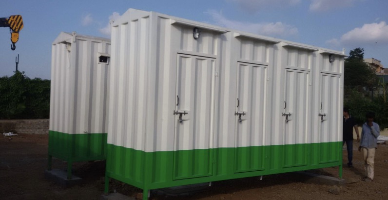 Toilet Cabin - industrial fabrication and engineering component