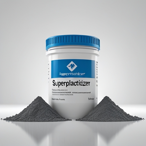 Superplasticizers - industrial fabrication and engineering component