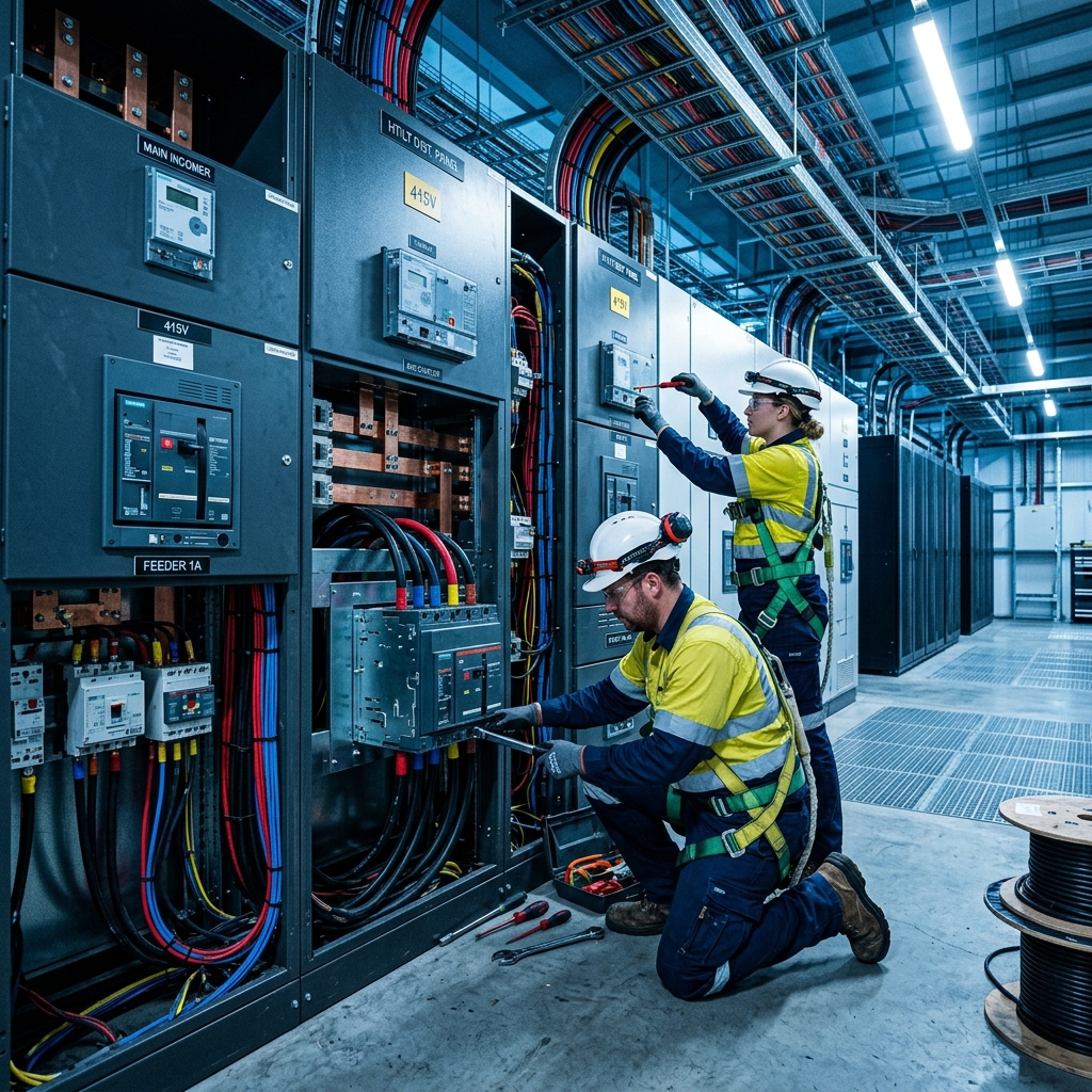 Electrical panel installation